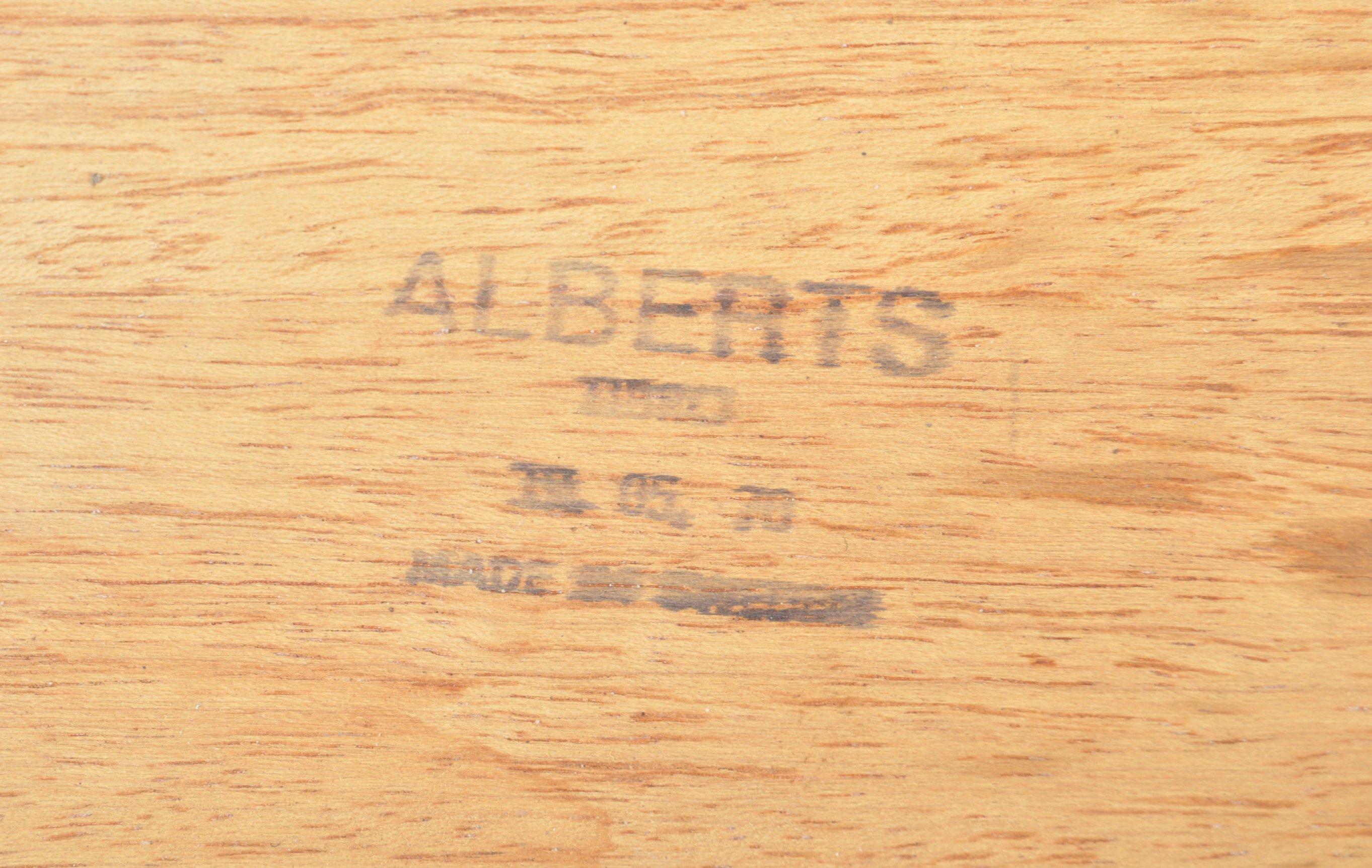 ALBERT LARSSON FOR ALBERTS TIBRO - PAIR OF MID CENTURY TABLES - Image 7 of 7
