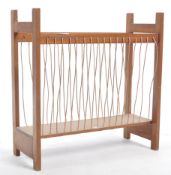 NISSE STRINNING FOR STRING FURNITURE - TEAK MAGAZINE RACK STAND