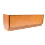 DANISH 20TH CENTURY DESIGN - TEAK WOOD SIDEBOARD CREDENZA