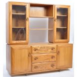 LUCIAN ERCOLANI - ERCOL MODEL 455 WINDSOR DRESSER DISPLAY CABINET