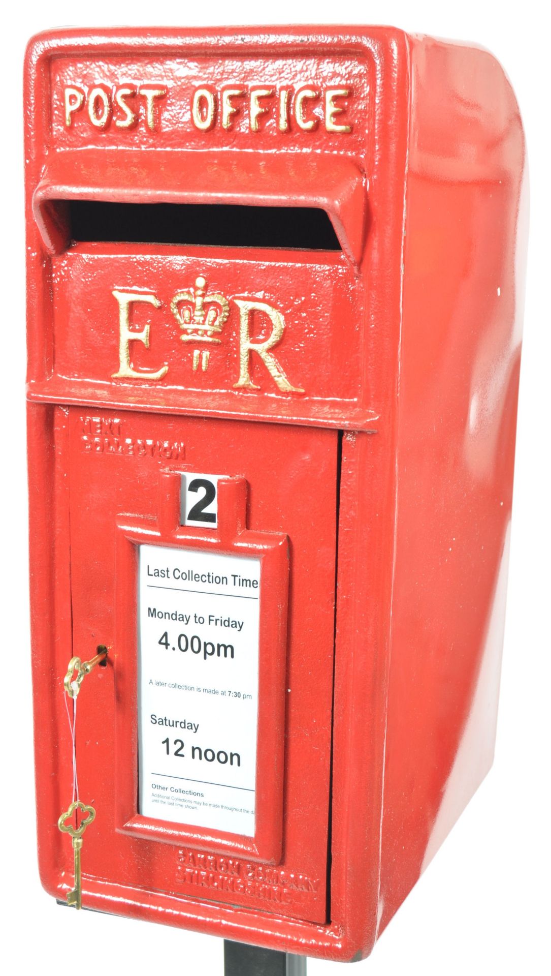 CONTEMPORARY VINTAGE STYLE CAST IRON POST OFFICE POST BOX - Bild 2 aus 4