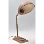 EARLY 20TH CENTURY ART DECO INDUSTRIAL DESK LAMP