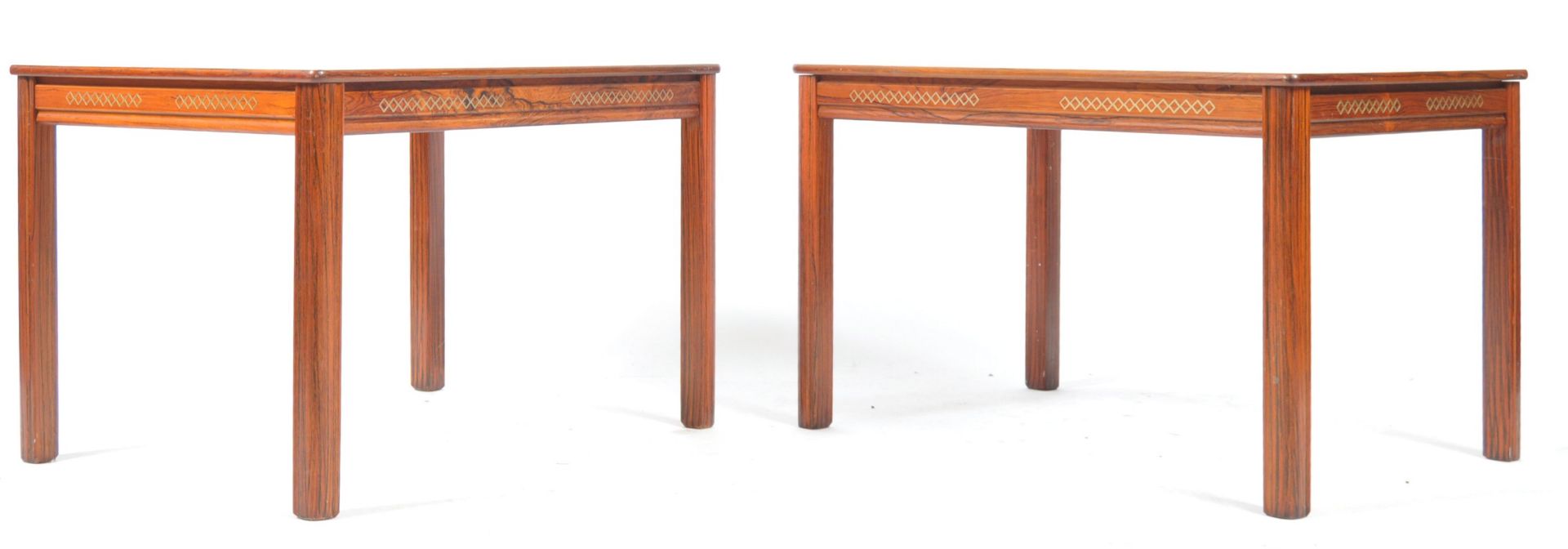 ALBERT LARSSON FOR ALBERTS TIBRO - PAIR OF MID CENTURY TABLES