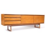 BRITISH MID CENTURY DESIGN - WHITE & NEWTON TEAK WOOD CREDENZA