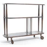 LUCIAN ERCOLANI - ERCOL FURNITURE - MODEL 361 TROLLEY BOOKCASE