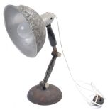 MID CENTURY INDUSTRIAL DESK TOP ANGLEPOISE LAMP - LIGHT