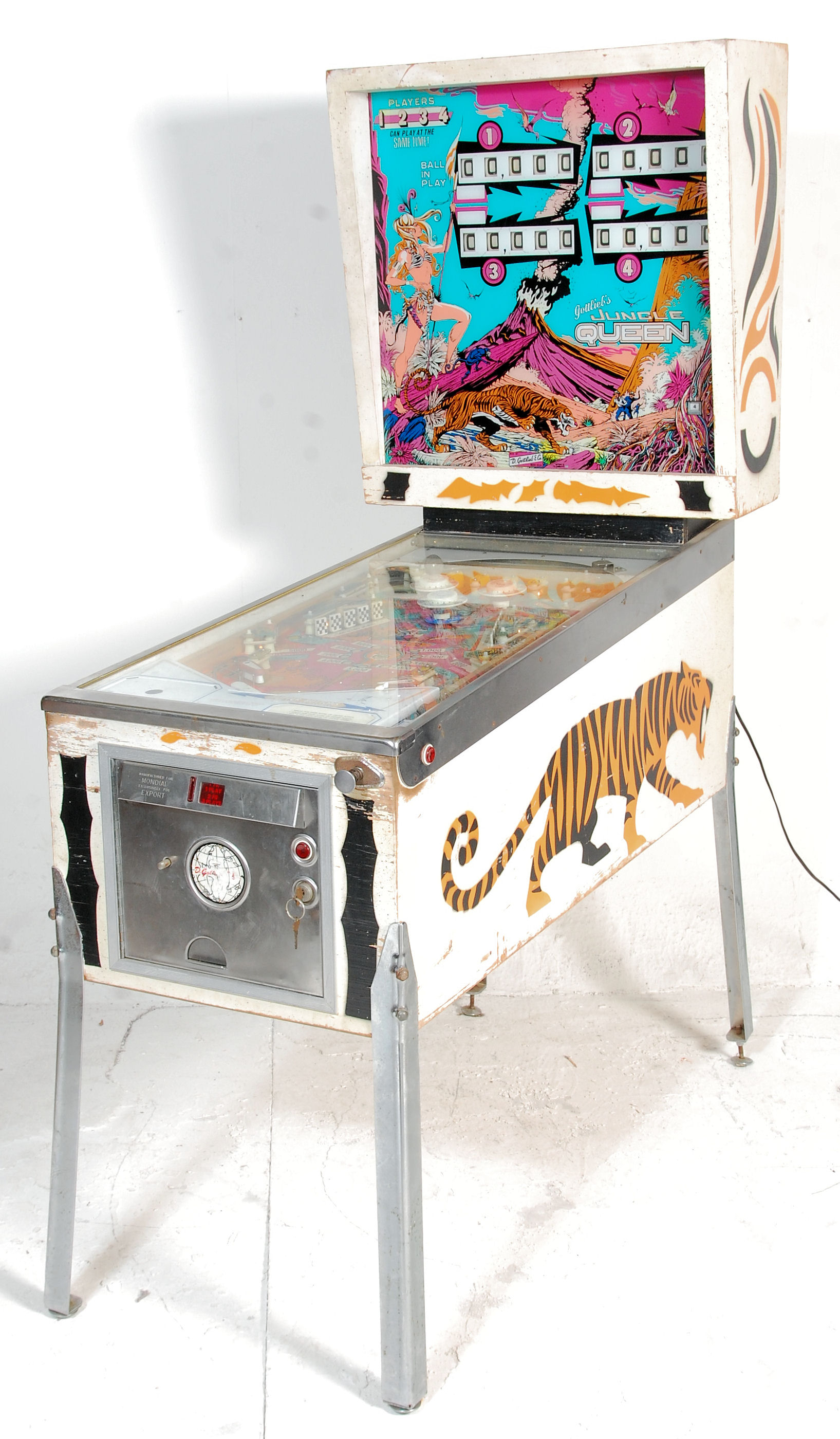 GOTTLIEB & CO - JUNGLE QUEEN - VINTAGE PINBALL MACHINE - Image 2 of 16