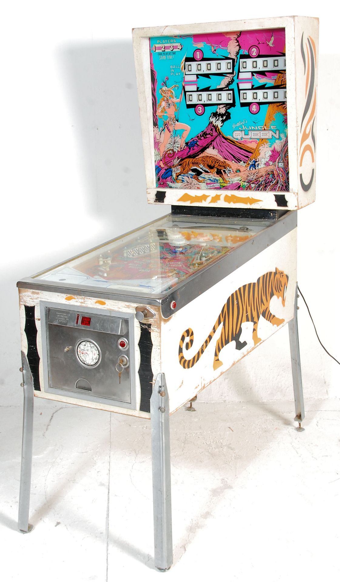 GOTTLIEB & CO - JUNGLE QUEEN - VINTAGE PINBALL MACHINE - Bild 2 aus 16