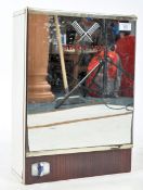 RETRO 1970'S/ 80'S BARBER SHOP WALL MOUNTED MIRROR DOOR CABINET