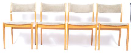 FARSTRUP MOBLER, DENMARK - SET OF 4 MID CENTURY DINING CHAIRS