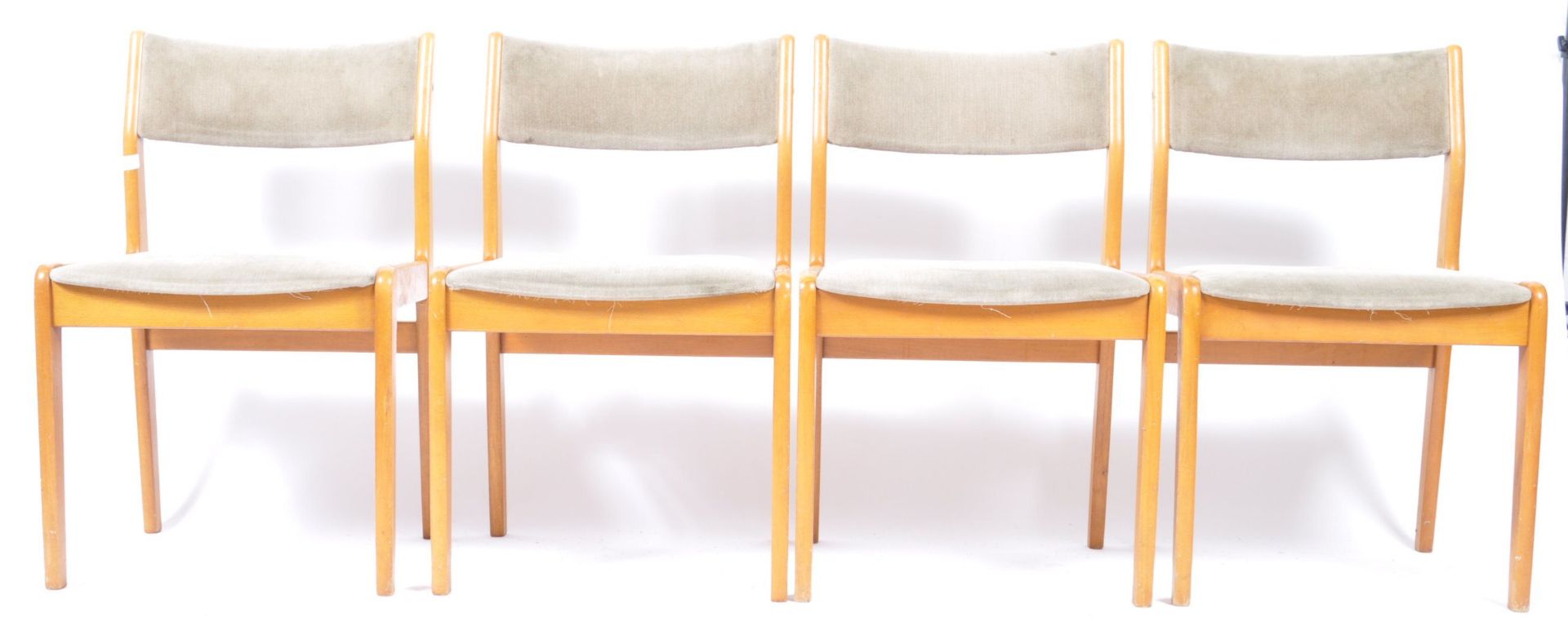 FARSTRUP MOBLER, DENMARK - SET OF 4 MID CENTURY DINING CHAIRS