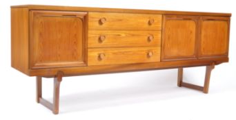 BRITISH MID CENTURY DESIGN - LONG JOHN TEAK WOOD CREDENZA