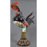 MURANO ART GLASS ITALIAN MID CENTURY COCKEREL SCULPTURE