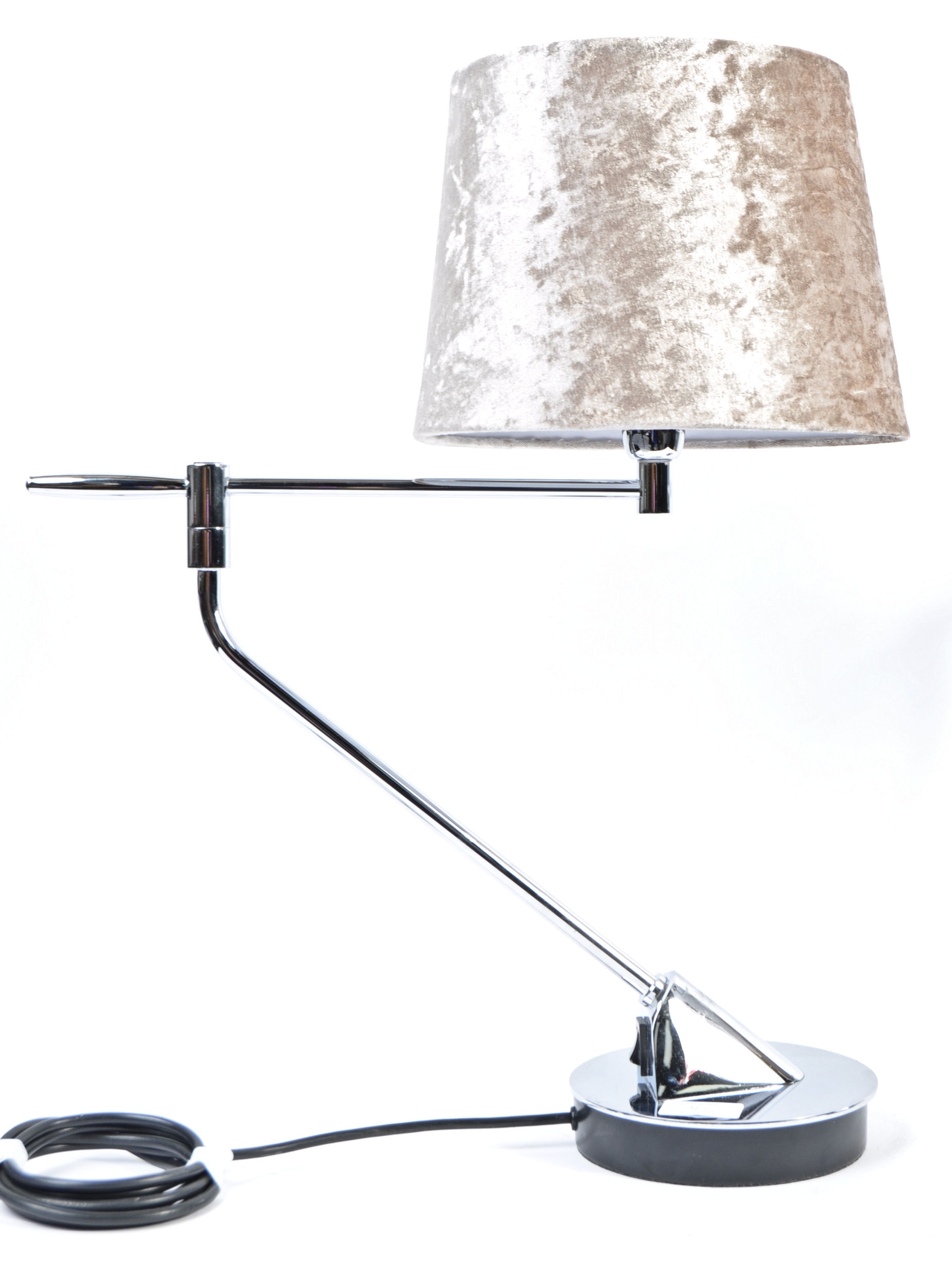 CONTEMPORARY CHROME ANGLEPOISED SPACE AGE MANNER TABLE LIGHTS - Image 2 of 6