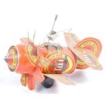 20TH CENTURY SCRATCH BUILT INDIAN BEER CAN AEROPLANE MODEL