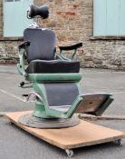 MID CENTURY STERLING DENTISTS MEDICAL INDUSTRIAL CHAIR