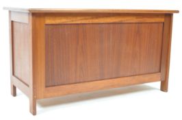 DANISH MID CENTURY DESIGN - TEAK WOOD BLANKET BOX CHEST