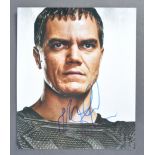 SUPERMAN MAN OF STEEL - MICHAEL SHANNON - SIGNED P