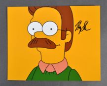 THE SIMPSONS - HARRY SHEARER - NED FLANDERS SIGNED