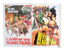 LAND OF THE MONSTERS / REVENGER OF THE GLADIATORS