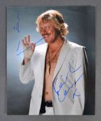 KEITH LEMON - LEIGH FRANCIS - RARE SIGNED & DOODLE