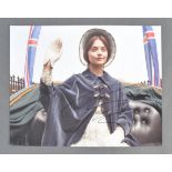 JENNA LOUISE COLEMAN - VICTORIA - AUTOGRAPHED PHOT