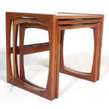 Victor B. Wilkins - G Plan - Quadrille - A 1970's retro vintage teak wood graduating nest of