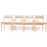 FARSTRUP MOBLER, DENMARK - SET OF 4 MID CENTURY DINING CHAIRS