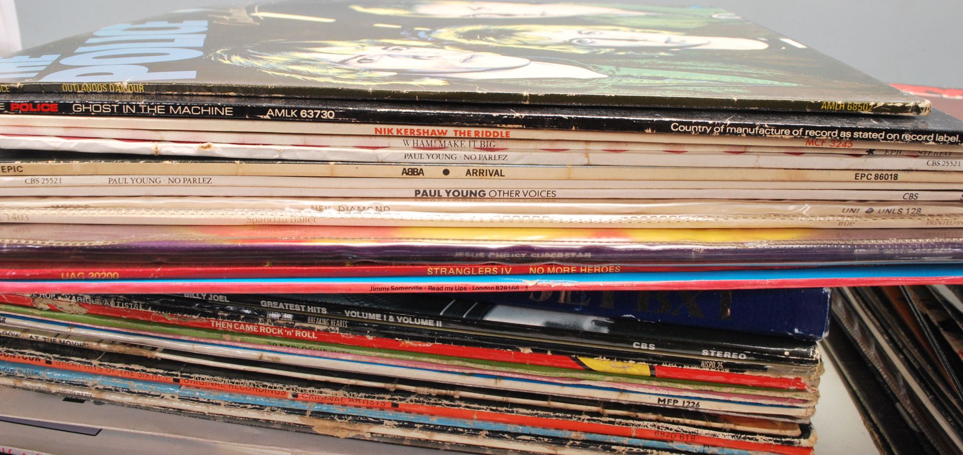 A large collection of vintage vinyl LPs from the 60's, 70s, 80s & 90s to include Emerson Lake & - Bild 4 aus 9