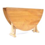LUCIAN ERCOLANI MODEL 610 WINDSOR BEECH AND ELM DINING TABLE