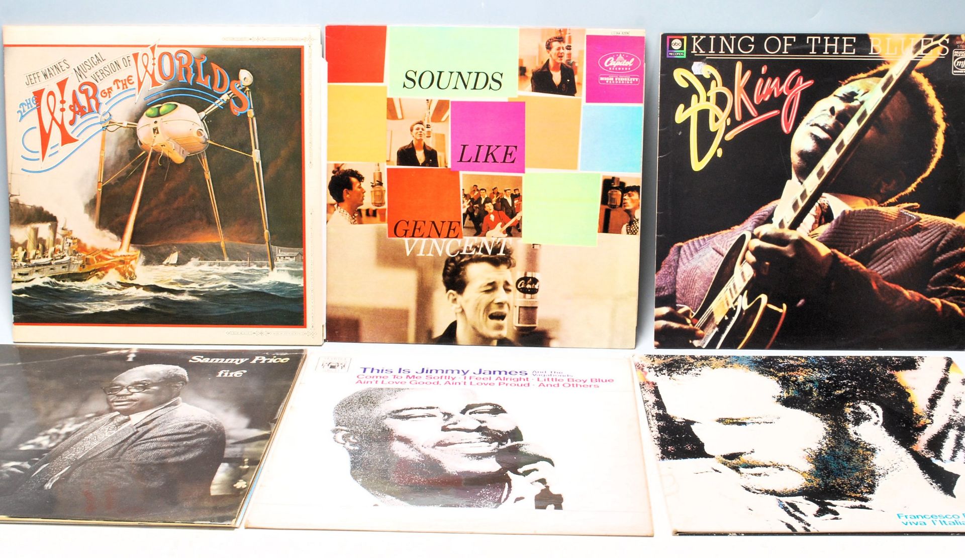 A mixed group of vinyl long play LP record albums of varying artists and genres to include Gene - Image 4 of 4