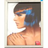 CONTEMPORARY ADVERTISING POINT OF SALE HAIRDRESSING SIGN
