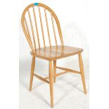 Lucian Ercolani for Ercol Furniture. A vintage retro mid century Ercol beech and elm wood hoop