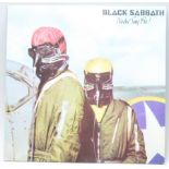 A vinyl long play LP record album by Black Sabbath – Never Say Die – Original Vertigo 1st U.K. Press