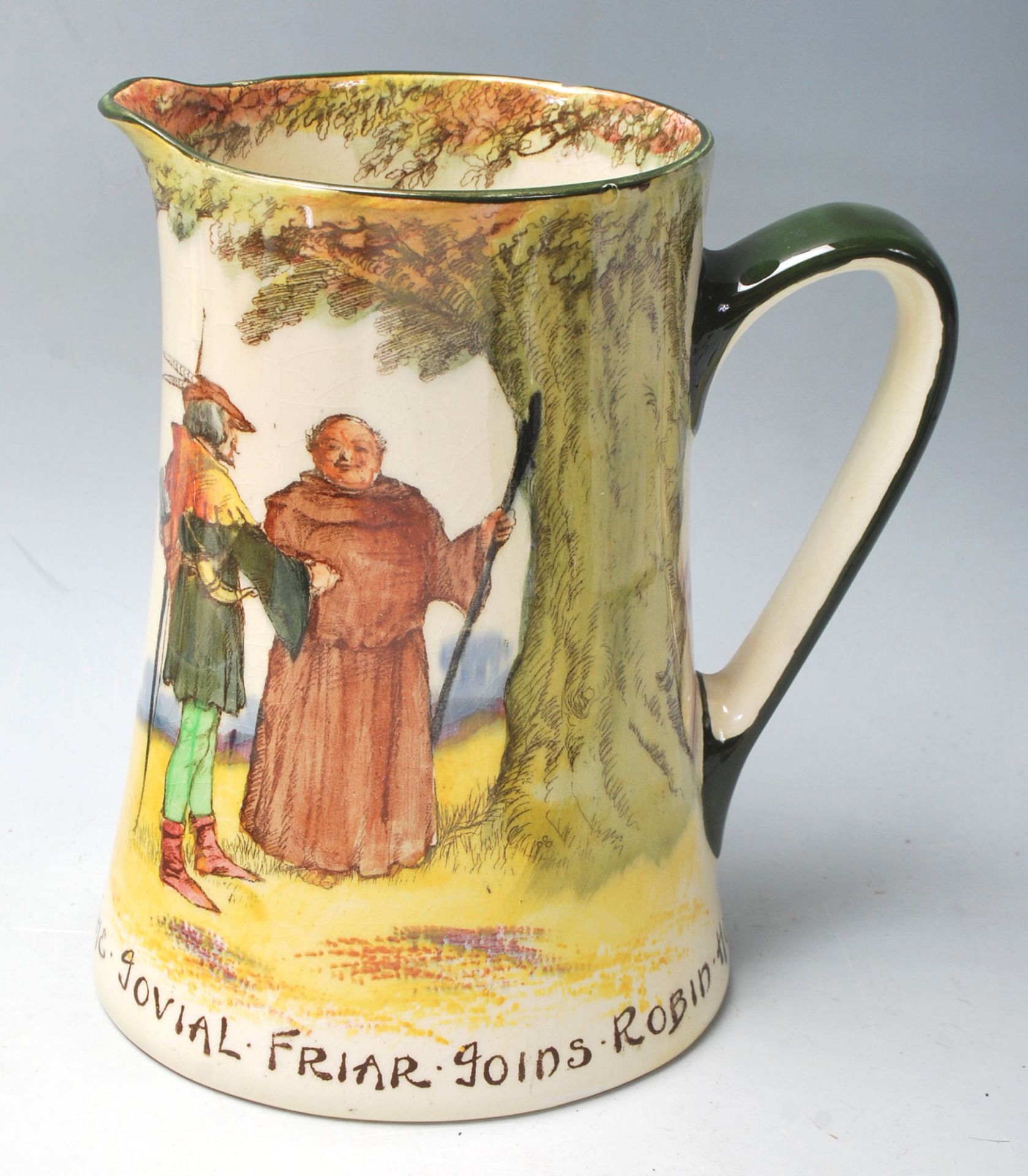 A group of Royal Doulton china series ware to include an Under the Greenwood tree jug, The Fat Boy - Bild 9 aus 10