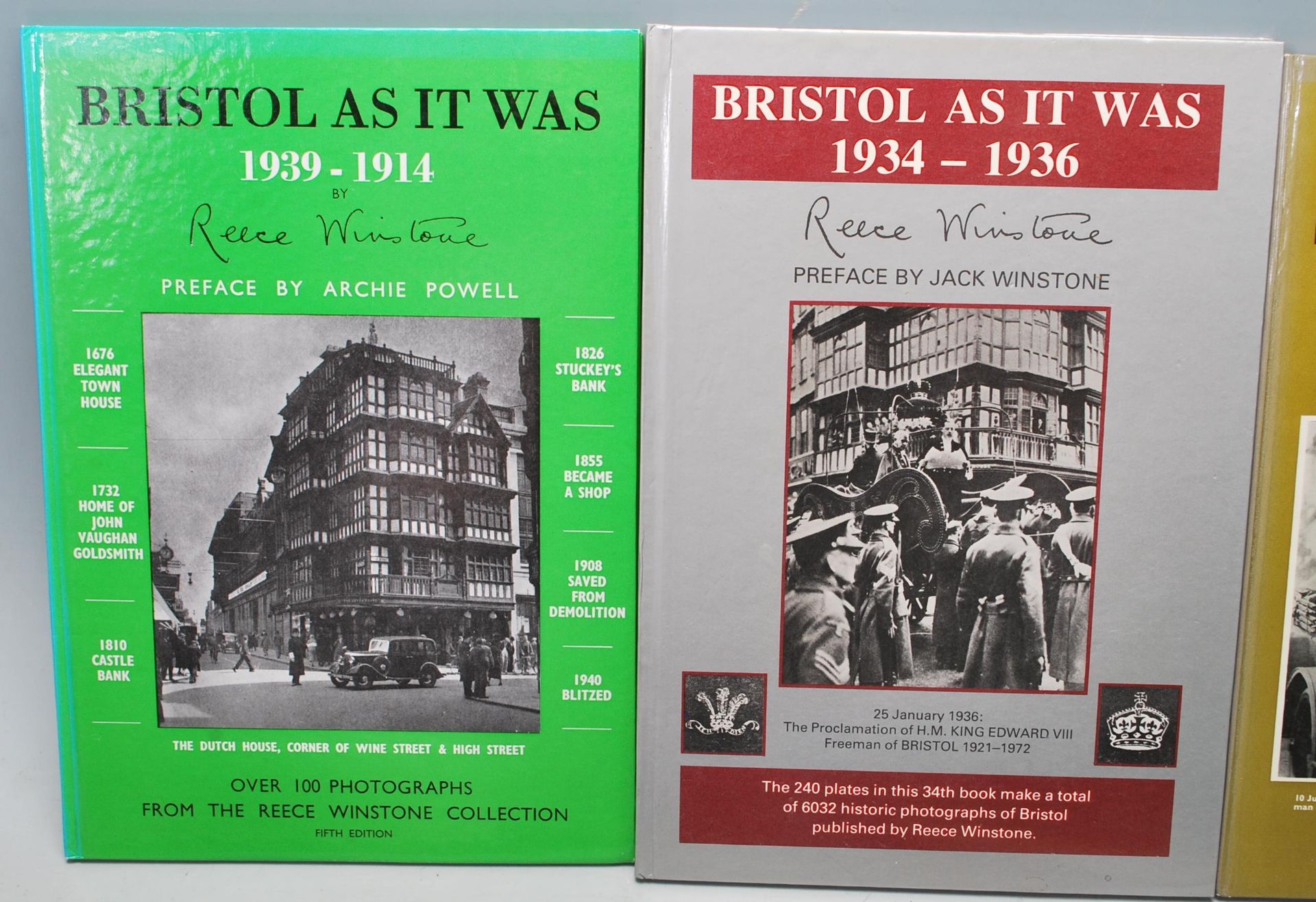 A collection of local interest Bristol related books by Reece Winstone to include Bristol As It - Bild 4 aus 12