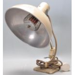 A retro vintage Industrial mid 20th century, circa 1960's Pifco infrared heat lamp coloured in beige
