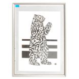 Jamie Guillman 2015 - British Modern Art. A local interest framed print of the famous Bearpit in