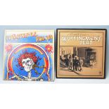 Two vinyl long play LP record albums by The Grateful Dead to include – Grateful Dead first album –