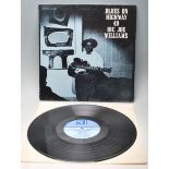 A vinyl long play LP record album by Big Joe Williams – Blues On Highway 49 – Original Delmark 1st