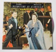 Queen - Freddie Mercury (1946-1991) - rare autographed CD single for ' Barcelona ' - his duet with