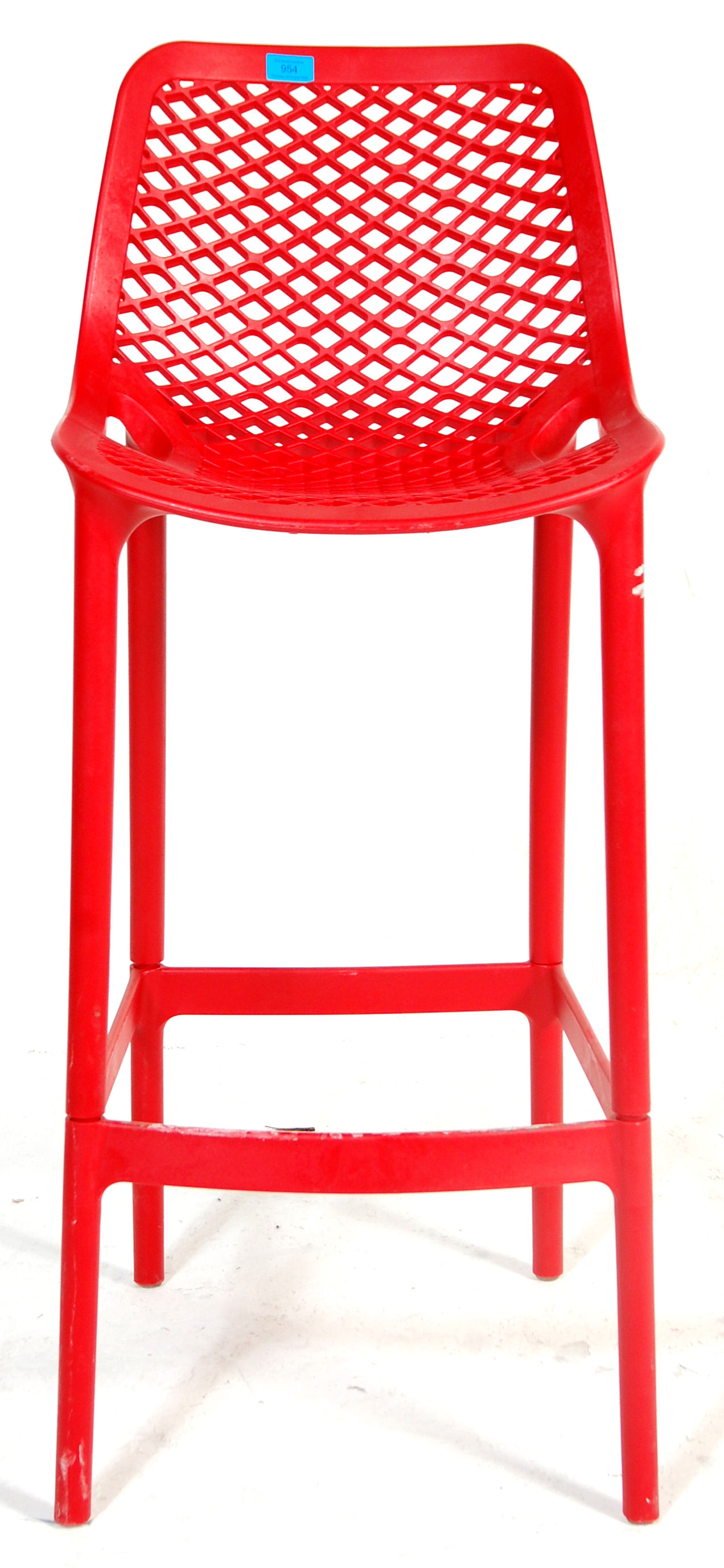 SIESTA - AIR BAR STOOL. A original contemporary Nordic influenced  injection moulded - Image 4 of 8