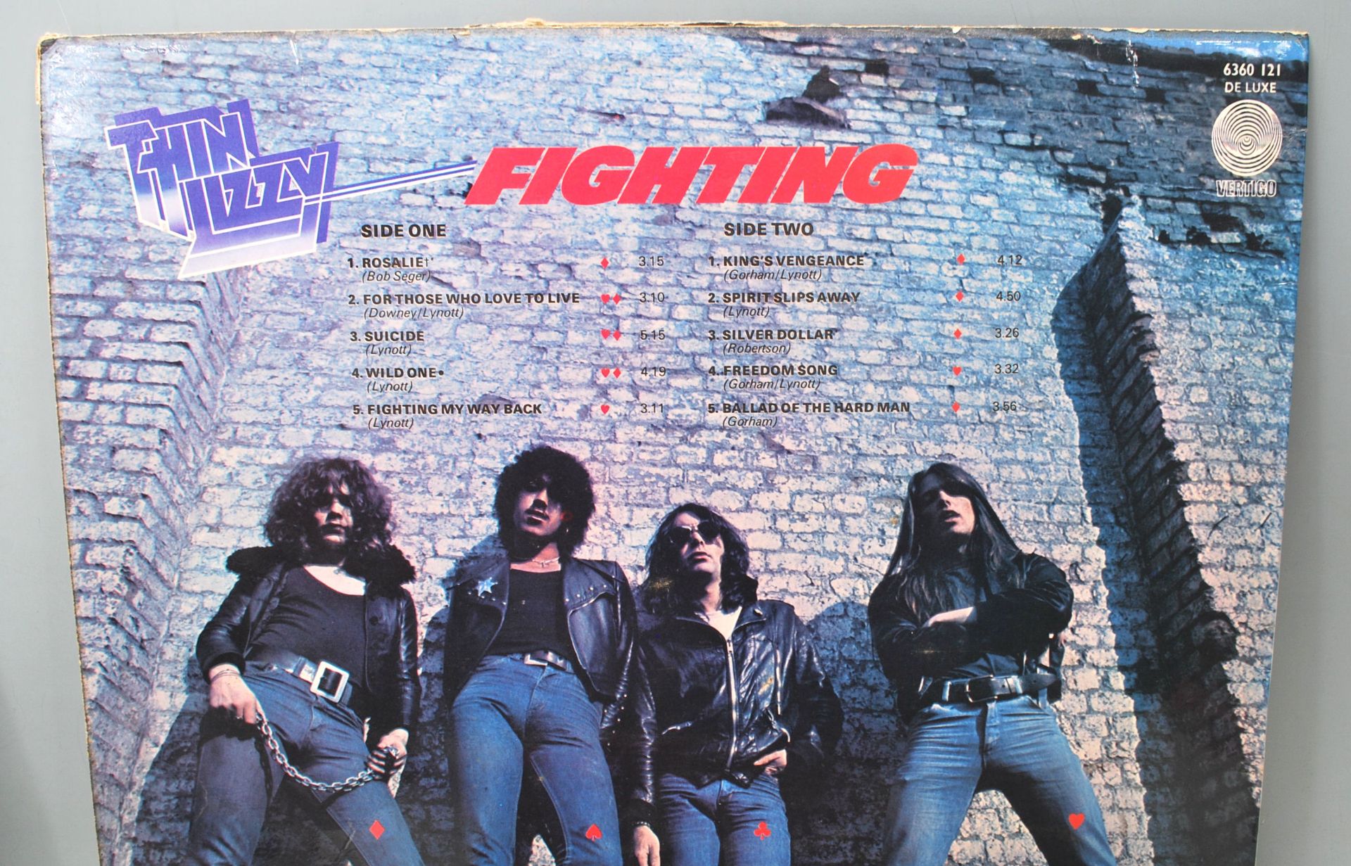 A group of four vinyl long play record albums by Thin Lizzy to include a – – Original Vertigo U.K. - Bild 3 aus 5