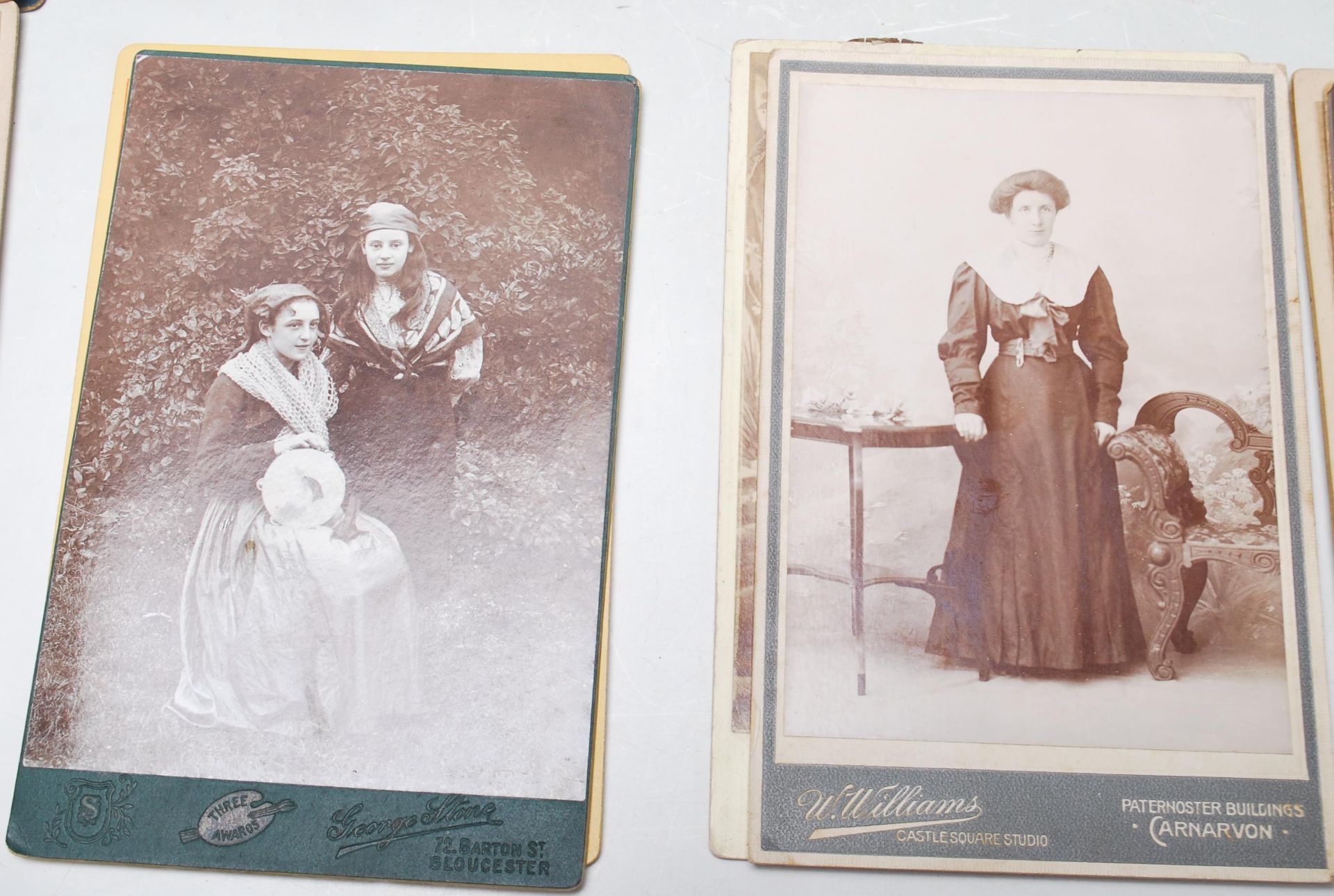 Cabinet photographs x64 Victorian examples. Photographers from all over UK.Good range of Fashion & - Bild 8 aus 24