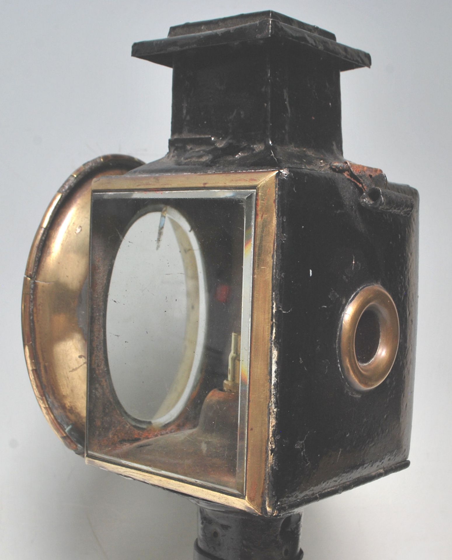 A pair of 19th Century Victorian coaching lamps ha - Bild 15 aus 22