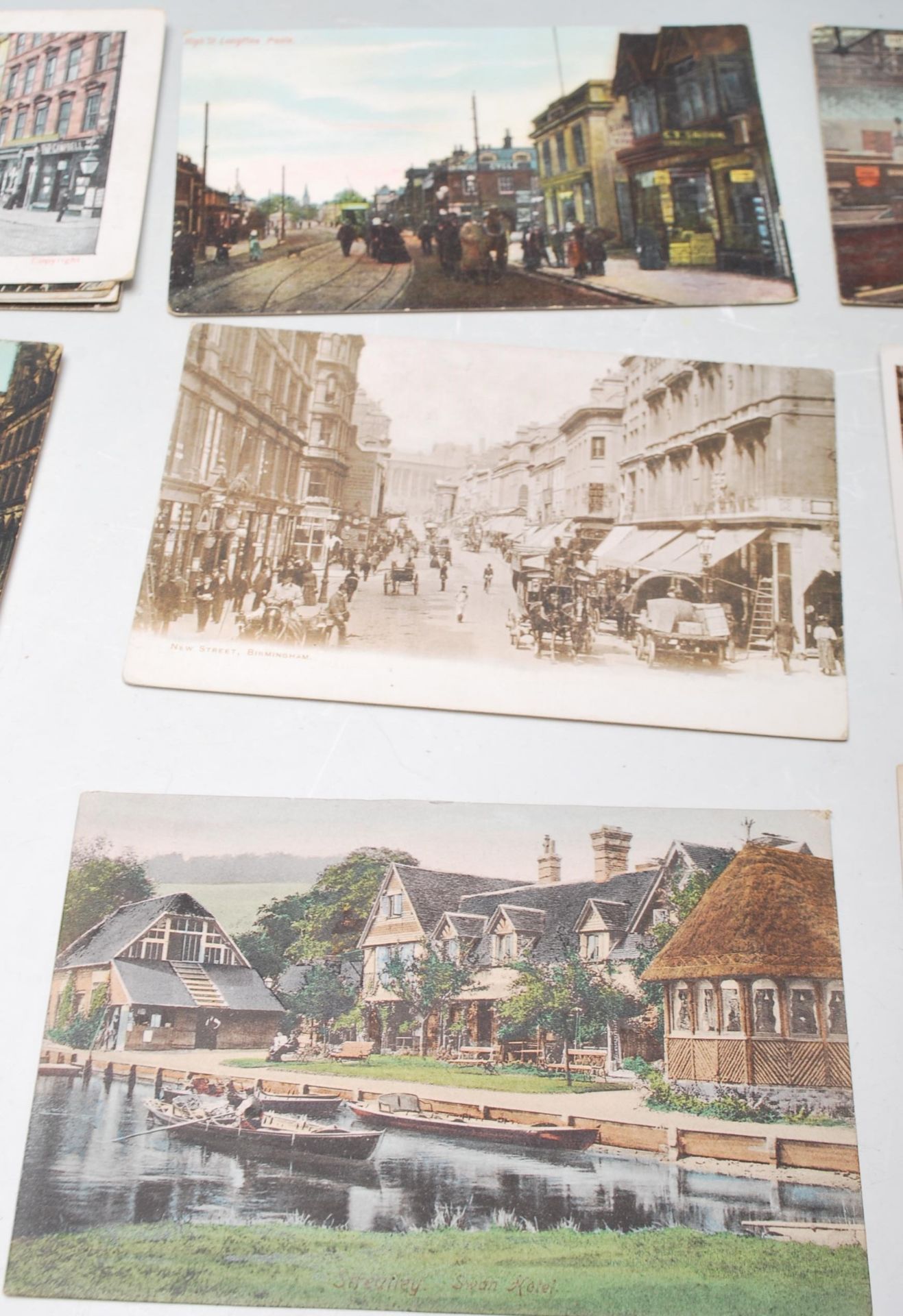 Old British Postcards - Antique/vintage views. All smaller size, unsleeved in box. Quantity of 2,000 - Bild 8 aus 10