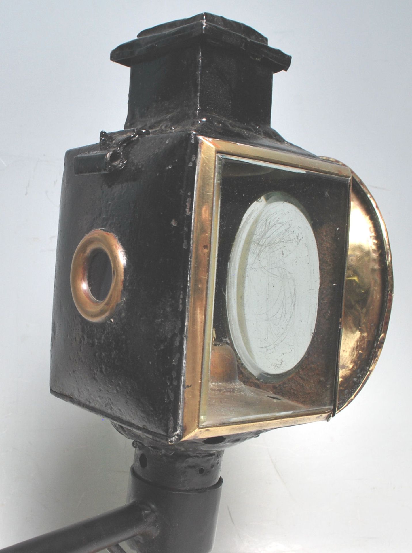 A pair of 19th Century Victorian coaching lamps ha - Bild 20 aus 22