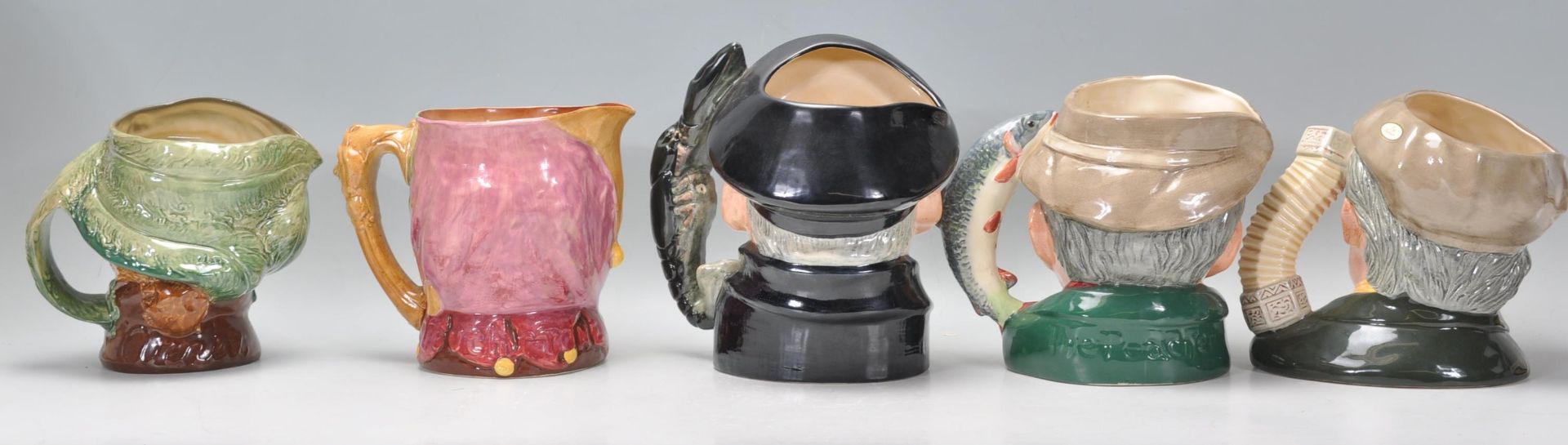 A group of five Royal Doulton ceramic Character / - Image 3 of 8