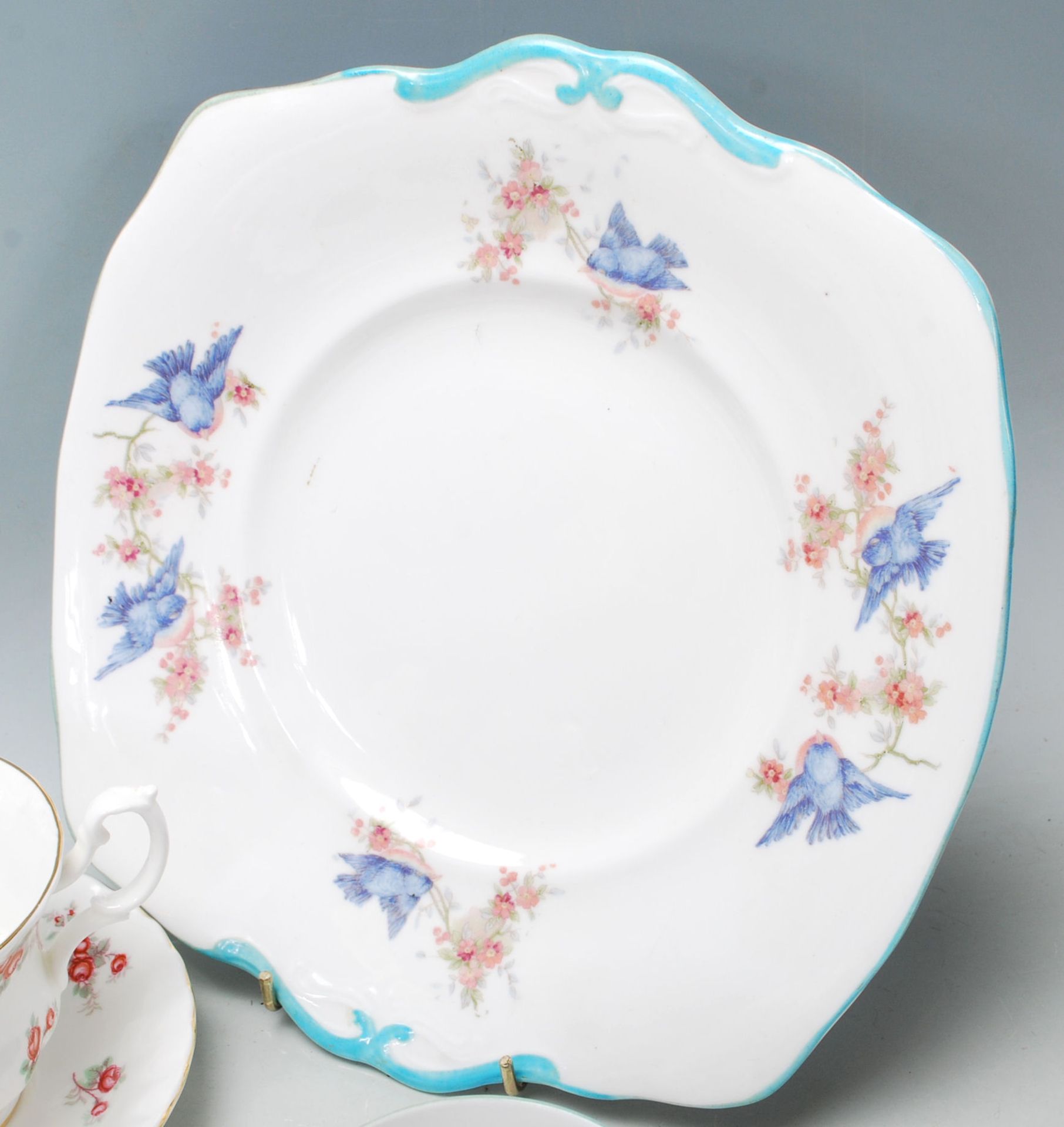 A selection of Royal Albert English bone china tea sets to include Rose Time pattern tea cups, - Image 9 of 11
