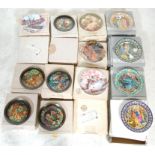 A large collection of limited edition vintage collectors plates to include, 7 Wedgwood Excalibur